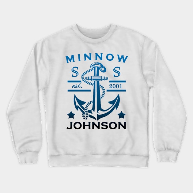 Rush Hour 2 - S.S. Minnow Johnson Crewneck Sweatshirt by red-leaf